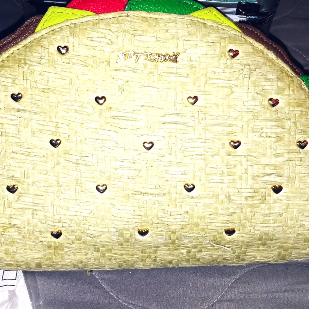 Betsey Johnson Taco Clutch